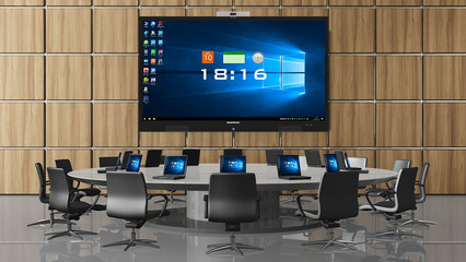 65寸智能會議平板 旗艦版多媒體設備，觸控巨屏電腦的革命性應用